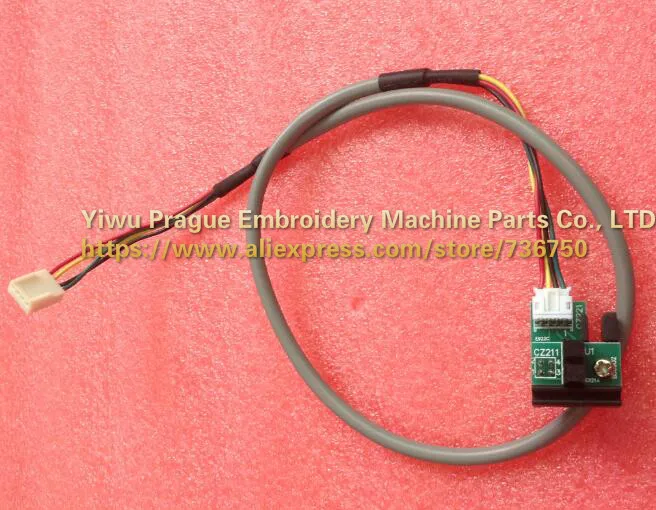 Dahao резьбовой датчик карты E921 E921A E922 E922C TC датчик платы для китайской вышивальной машины Dahao система управления запчасти - Цвет: sensor with cable