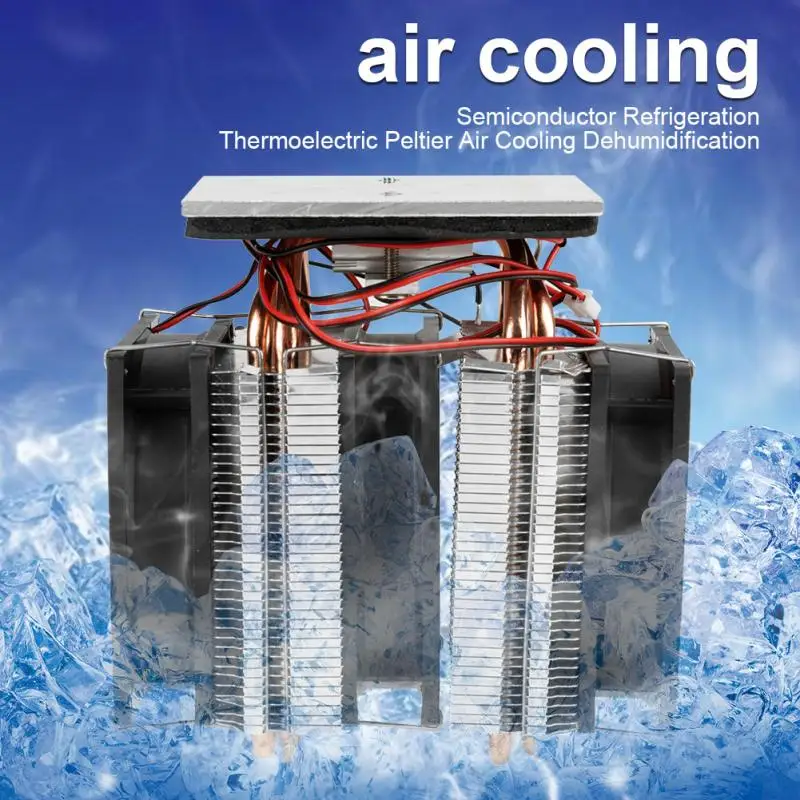 

Semiconductor Refrigeration Cooling Device Thermoelectric Cooler 12V 10A DIY Mini Fridge Hot