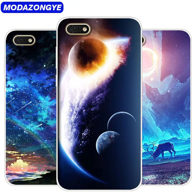 Huawei Honor 7S Case Cover 5.45&quot Silicone Soft TPU Back Phone 7 S Honor7S DUA-L22 | Мобильные телефоны и аксессуары