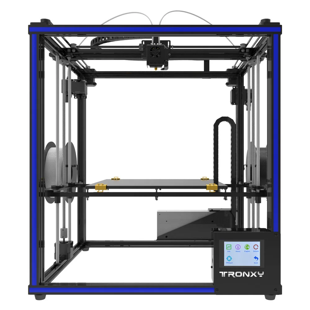 3d принтер новейший Tronxy X5ST 500 2E больше 2 в 1 двойной цвет экструдер Циклоп Одна