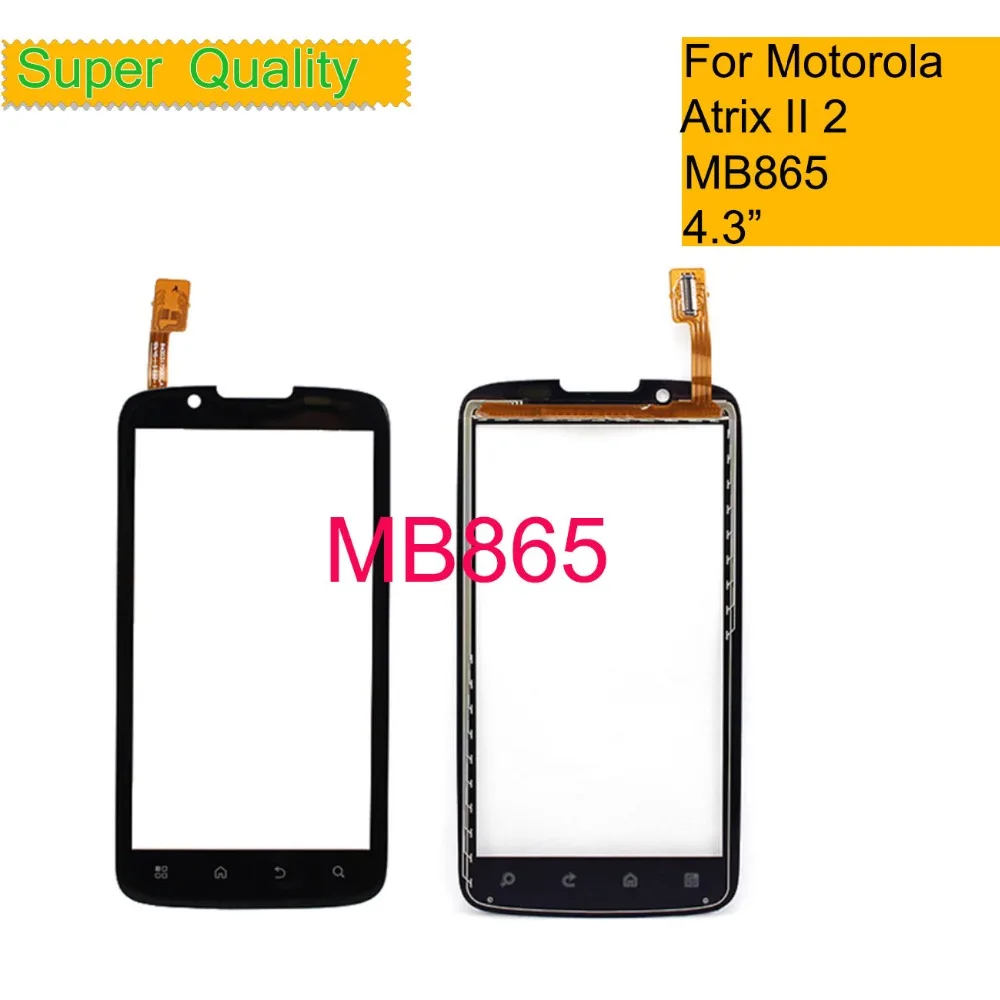 Оригинальный сенсорный экран для Motorola Atrix II 2 MB865 дигитайзер стекло передней