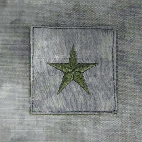A TACS AU Green дизайн армейский O 7 США BG бригадный Главный военный ранг тактика Боевой
