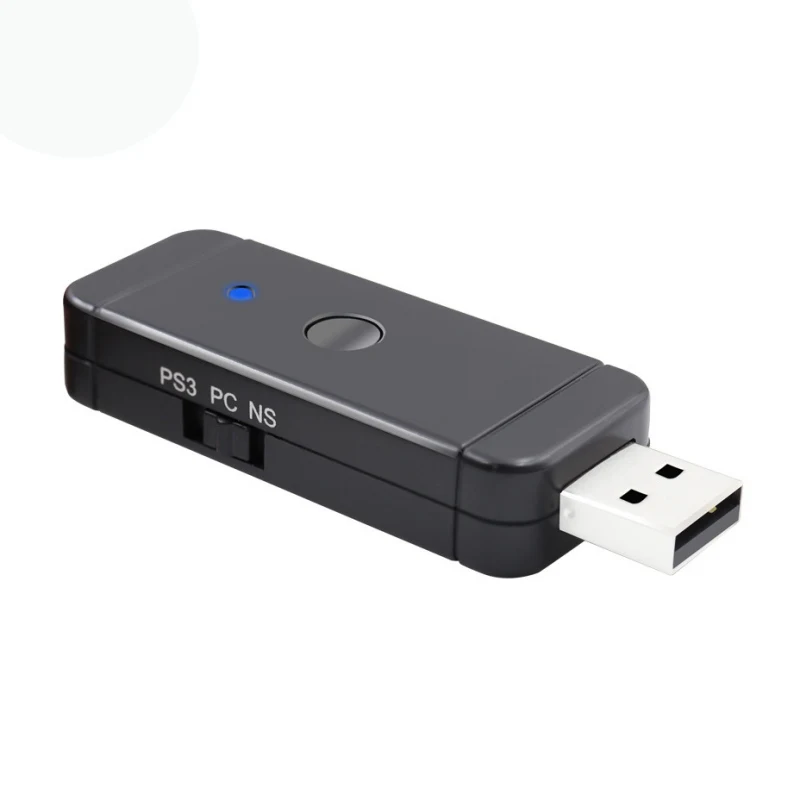 Портативный Беспроводной приемник Bluetooth игровой контроллер USB адаптер для