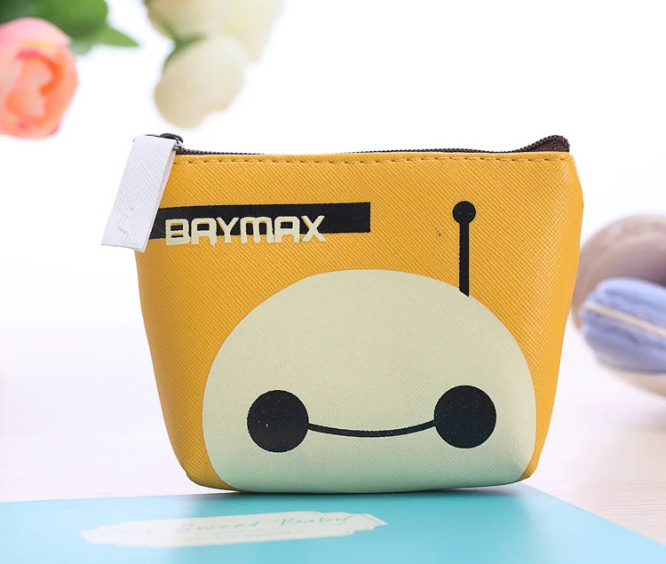 Маленькие милые мини-наушники из искусственной кожи с мультяшным