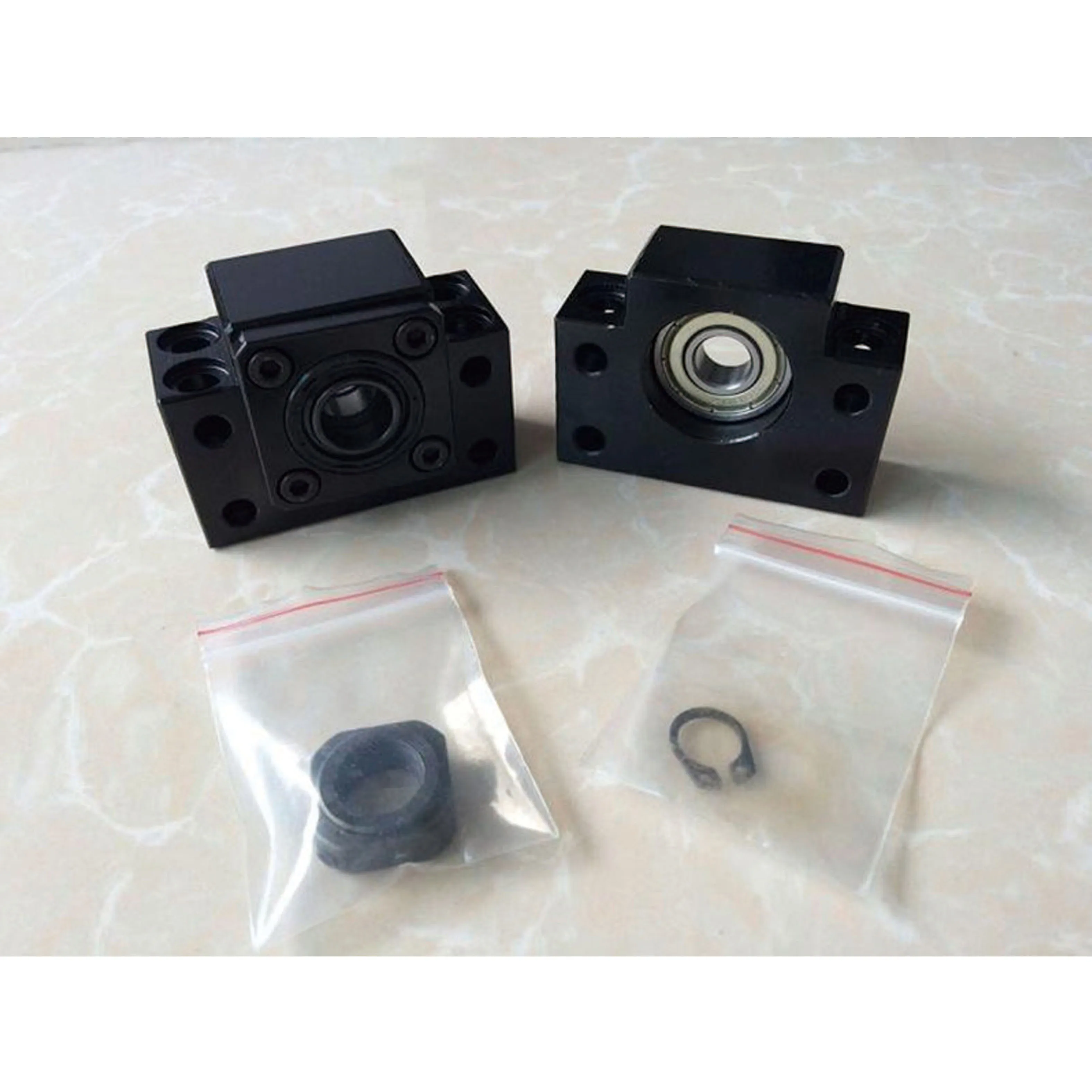 RM1605 комплект шариковых винтов: SFU1605 650 мм шариковый винт + 1605 шариковая гайка bk12 bf12