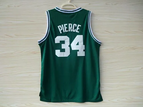 High Quality Boston 34 Paul Pierce Basketball Jerseys Cheap Brand New REV 30 Embroidery Logos Jersey Free Shipping | Спорт и