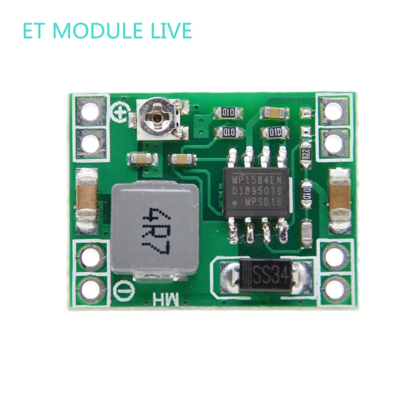 5 шт. Сверхмаленький Размер модуль понижающего питания для Arduino 3 А Регулируемый
