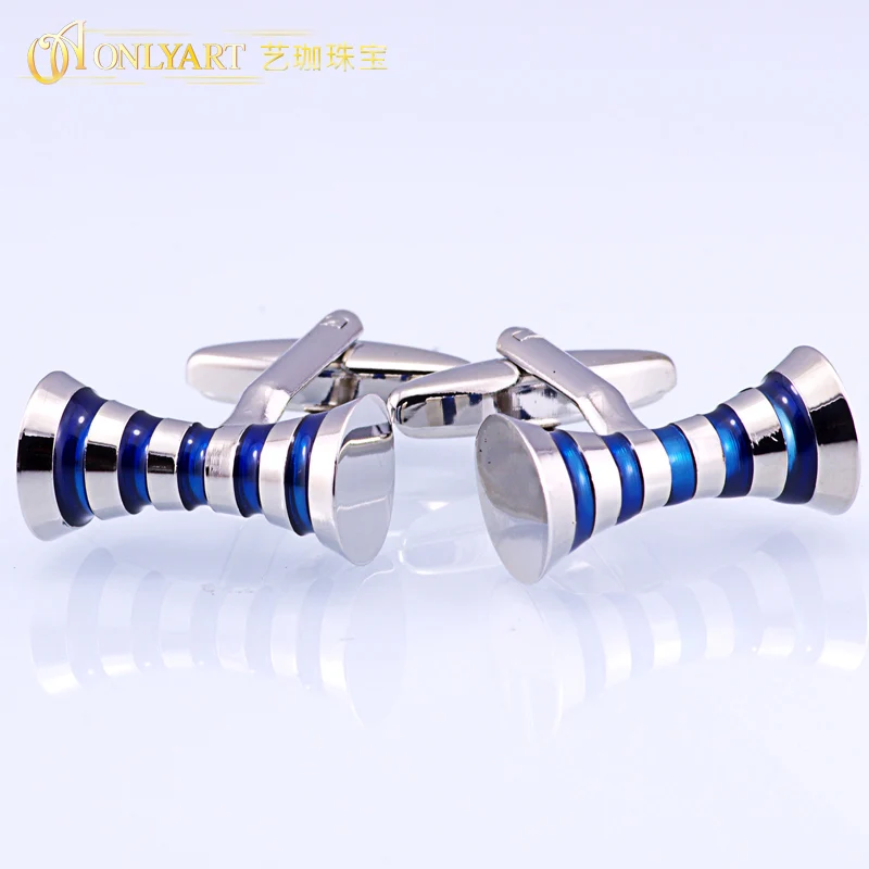 OnlyArt модные аксессуары bts из родия синяя рубашка Запонки Зажим для воротника