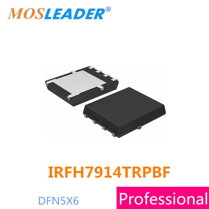 IRFH7914TRPBF DFN5X6 50 шт. 500 шт. QFN 30 в IRFH7914 IRFH7914TR IRFH7914PBF высокое качество
