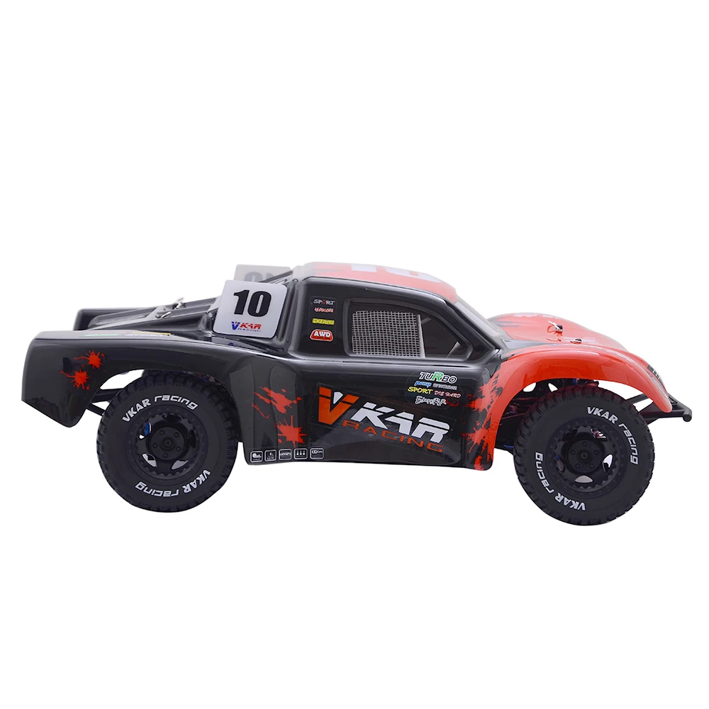 VKAR RACING 61101 RC Car SCTX10 V2 1:10 4WD внедорожный короткий курсовый грузовик 80 км/ч супер