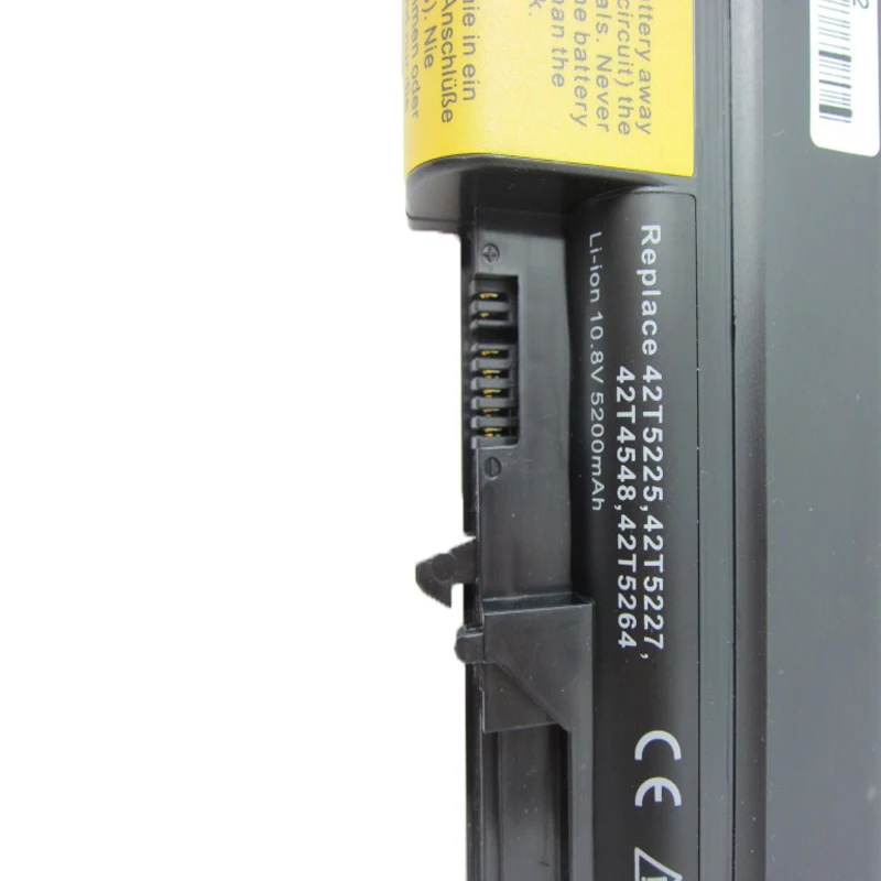 HSW 5200 мАч 6 ячеек батарея новая замена Аккумуляторная для ноутбука IBM Lenovo ThinkPad T61 R61