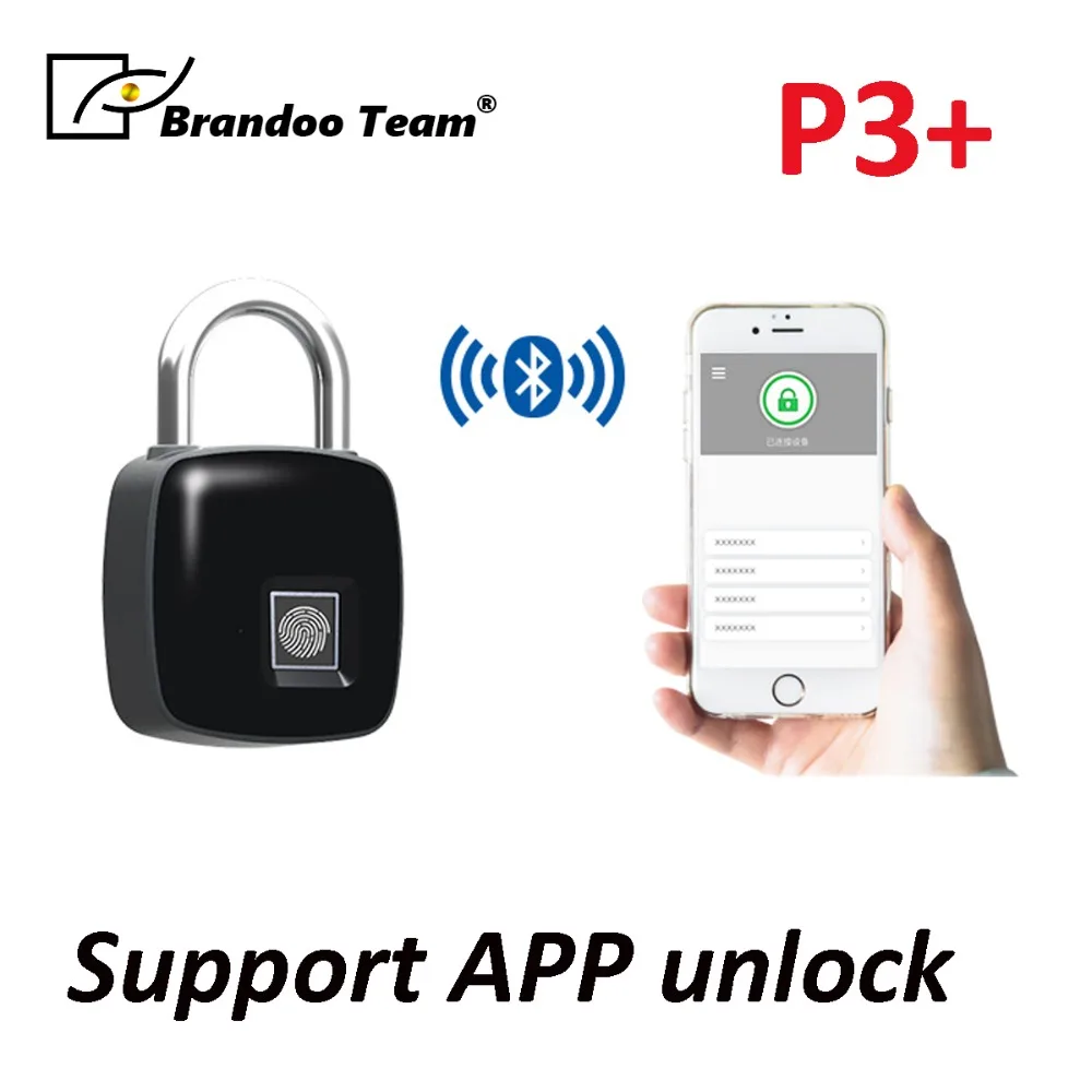 Smart Keyless BT блокировка отпечатков пальцев Распознавание телефон разблокировка