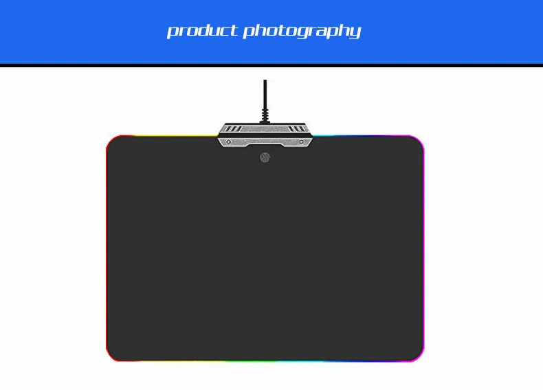 Orion Chroma Customized RGB Hard Mat Lighting Synapse Enabled Micro-textured Metal Waterproof Mouse Pad | Электронные компоненты