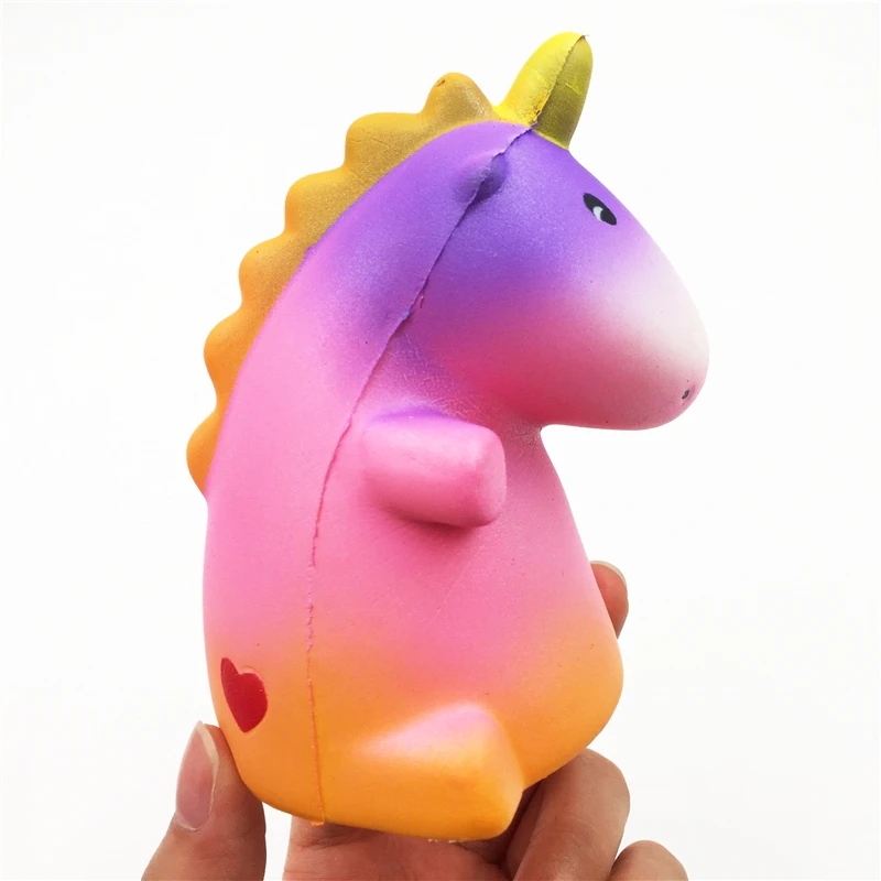 Jumbo Kawaii милый динозавр U Squishy медленно восстанавливающее форму животное телефон