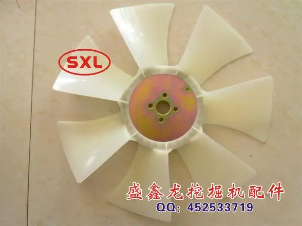 

Excavator fittings, fan blade, modern R60-7 fan blade,