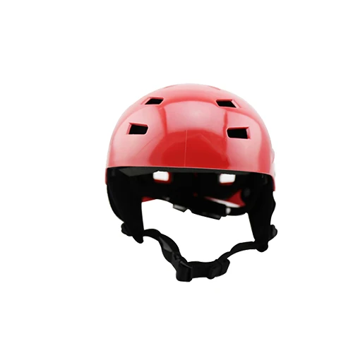 Акватический красный шлем белая вода спортивное оборудование каяк рафтинг