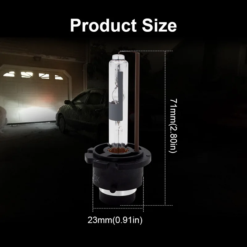 Ксеноновые лампы Safego Xenon D2R 35 Вт HID 4300K 6000K 8000K металлический держатель