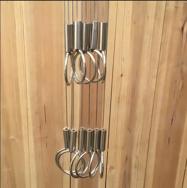 

New products, rings, clothing shops, crystal rings, hangers. Steel wire hanger 3pcs