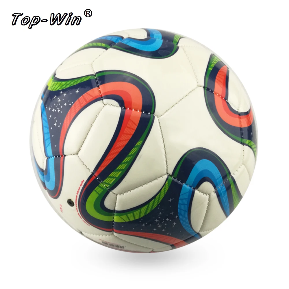 Размер 4 красочные камень ПВХ машинная строчка Чемпионат Мира По Футболу СПОРТ