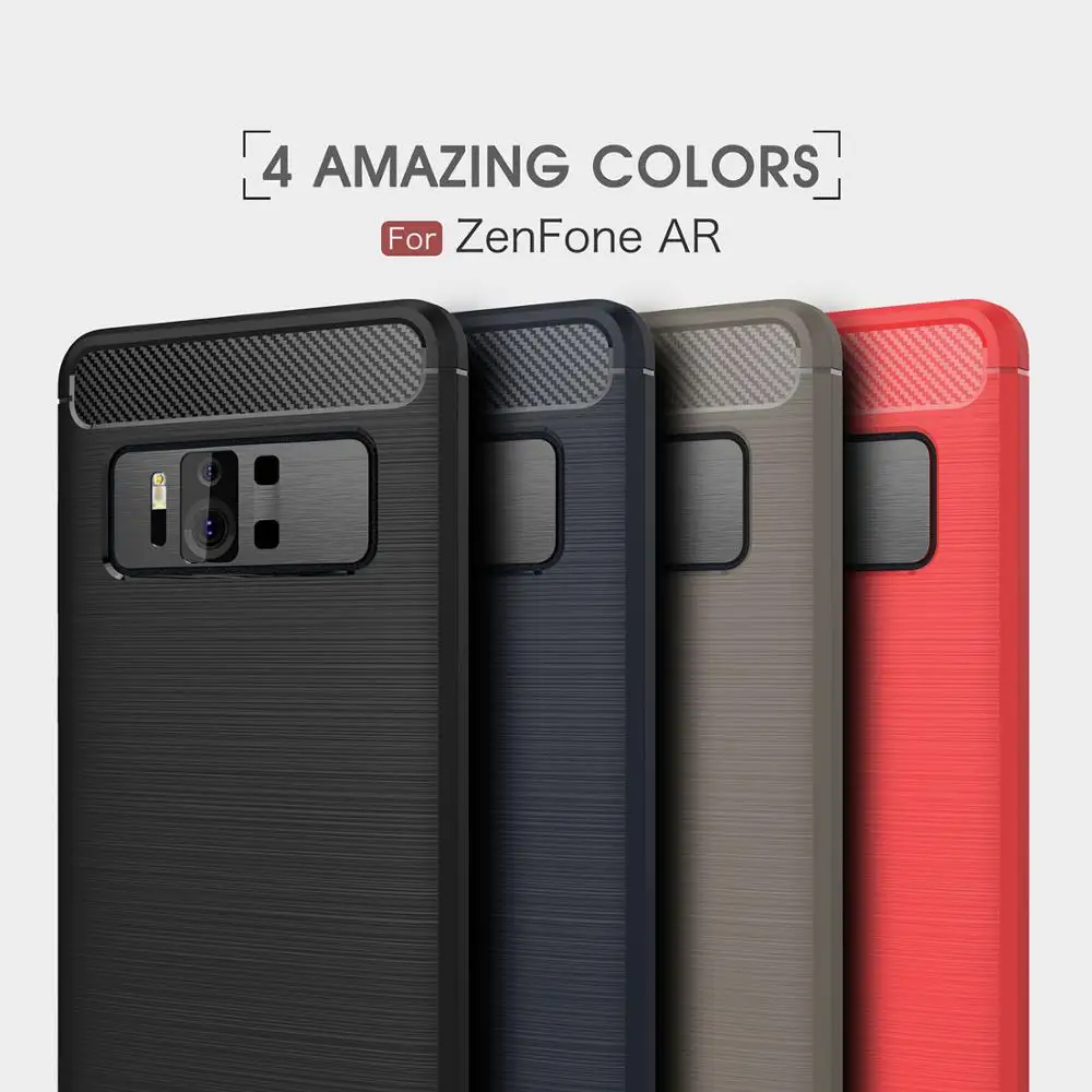 Bauqee Ultra Slim задняя крышка чехол для Asus Zenfone AR zs571kl 5.7 ''ТПУ Сумки роскошью телефон