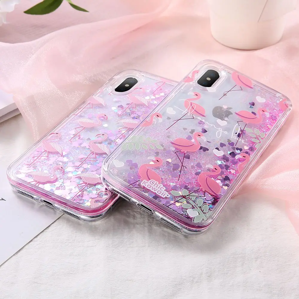 KISSCASE Dynamic Girly блестящие чехлы для телефонов iPhone XS Max XR X 6s 8 чехол силиконовый 6 7 Plus