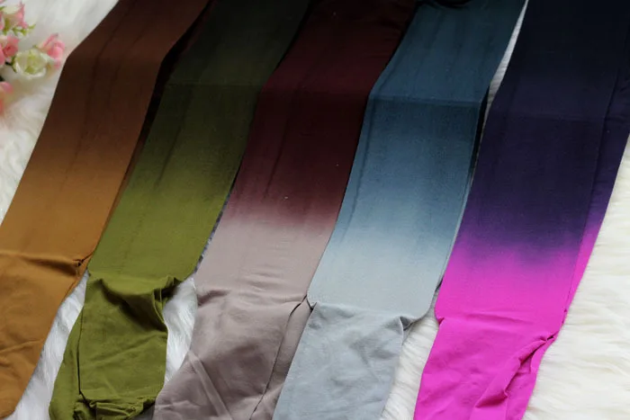 BIVIGAOS Стильные женские колготки с расцветкой градиент женское нижнее белье