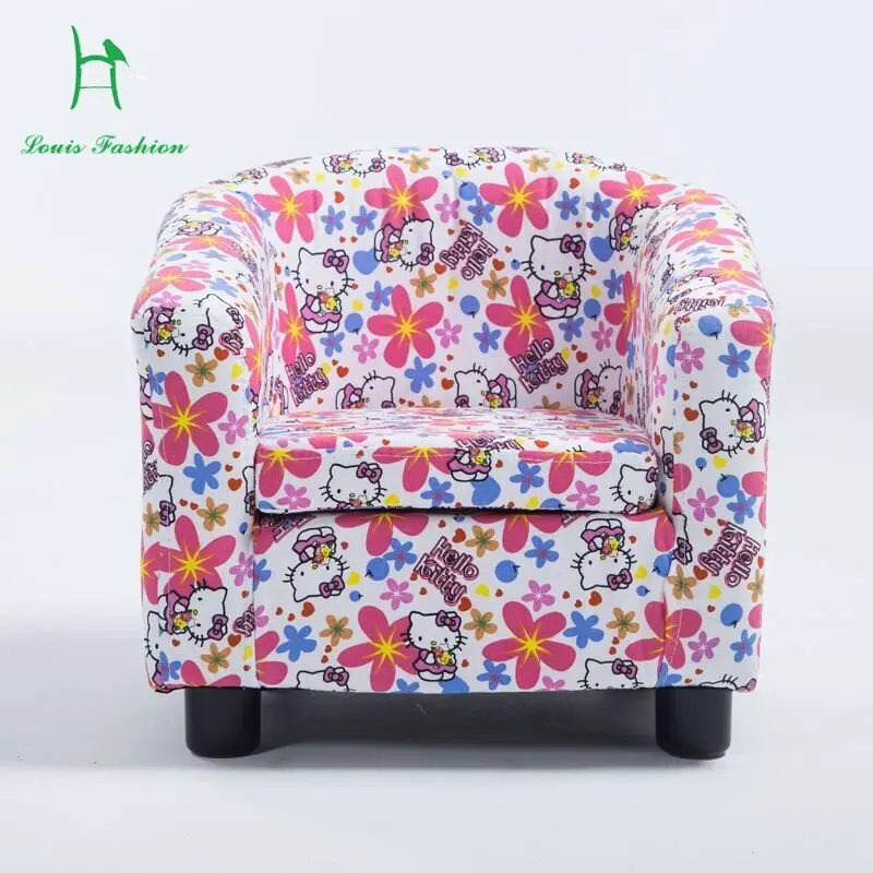 

Single environment friendly lovely children small sofa small round chair baby small sofa