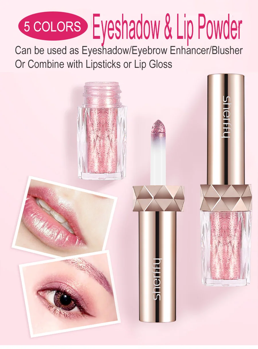 Shimmer SHERFFY тени для век персиковые тени для глаз Румяна Губная пудра пигмент поцелуй красота палитра Магнитная голое тепло макияж палитра