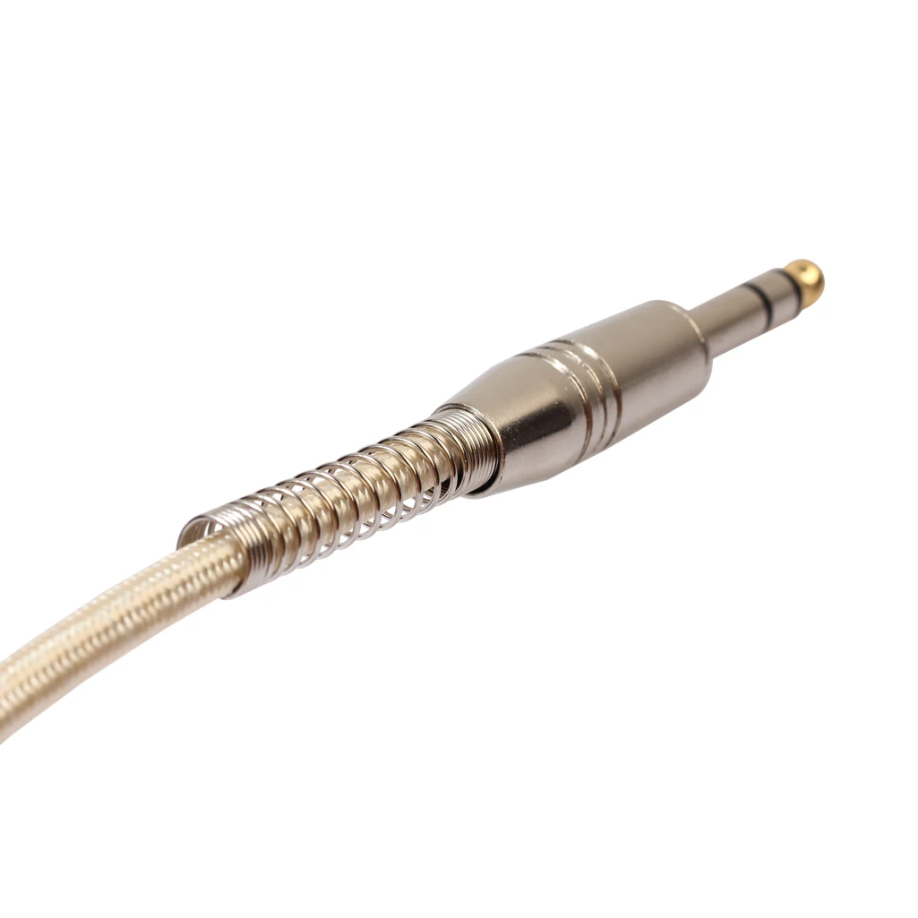 REXLIS Nylon Aux Cable 6.35mm Male to Jack Audio for electric guitar tuning table 1/1.8/3/5/10/15/20M | Электроника