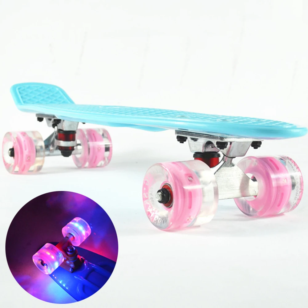 22 &quotpeny board оригинальный полный скейтборд ретро мини длинная доска Круизер