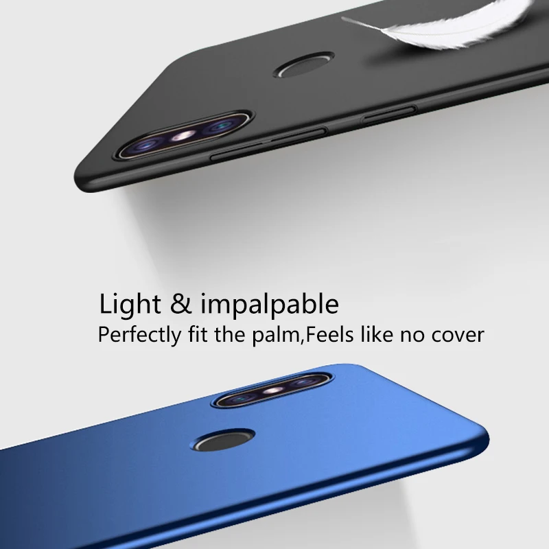 Slim hard PC Case for xiaomi redmi A2 lite 6 6A pro matte frame phone case cover Pro back |