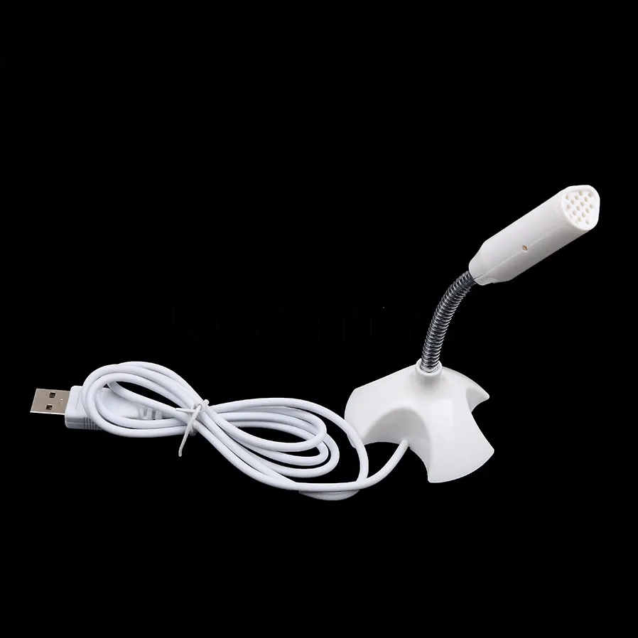 Kebidu Портативный Студийный микрофон, мини USB подставка, микрофон с держателем для компьютера, ПК, ноутбука, Microfono
