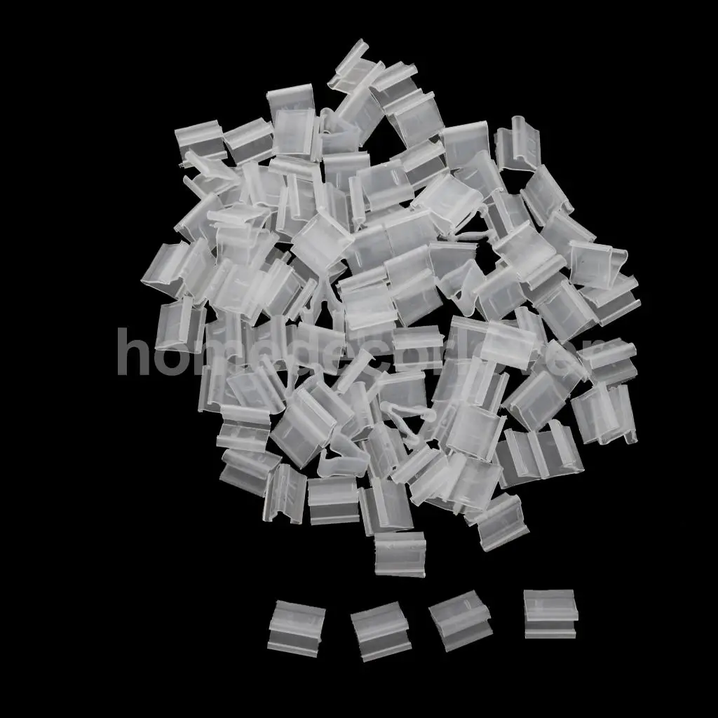 100pcs V Shape Balloon Clip Ties for Helium Gas Air Balloons Sealing Quick Easy Fasten Tool | Дом и сад