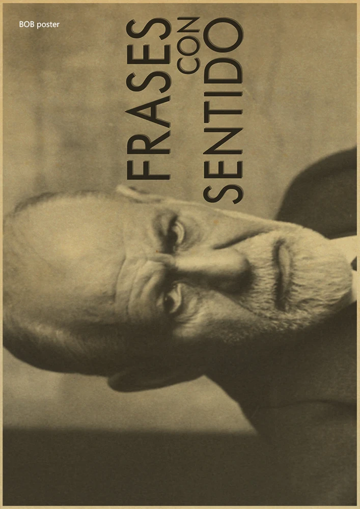 P068 Винтажный Классический Зигмунд Freud What's On a Man's Mind плакат домашний декор живопись ретро крафт настенная бумажная наклейка - Цвет: P068
