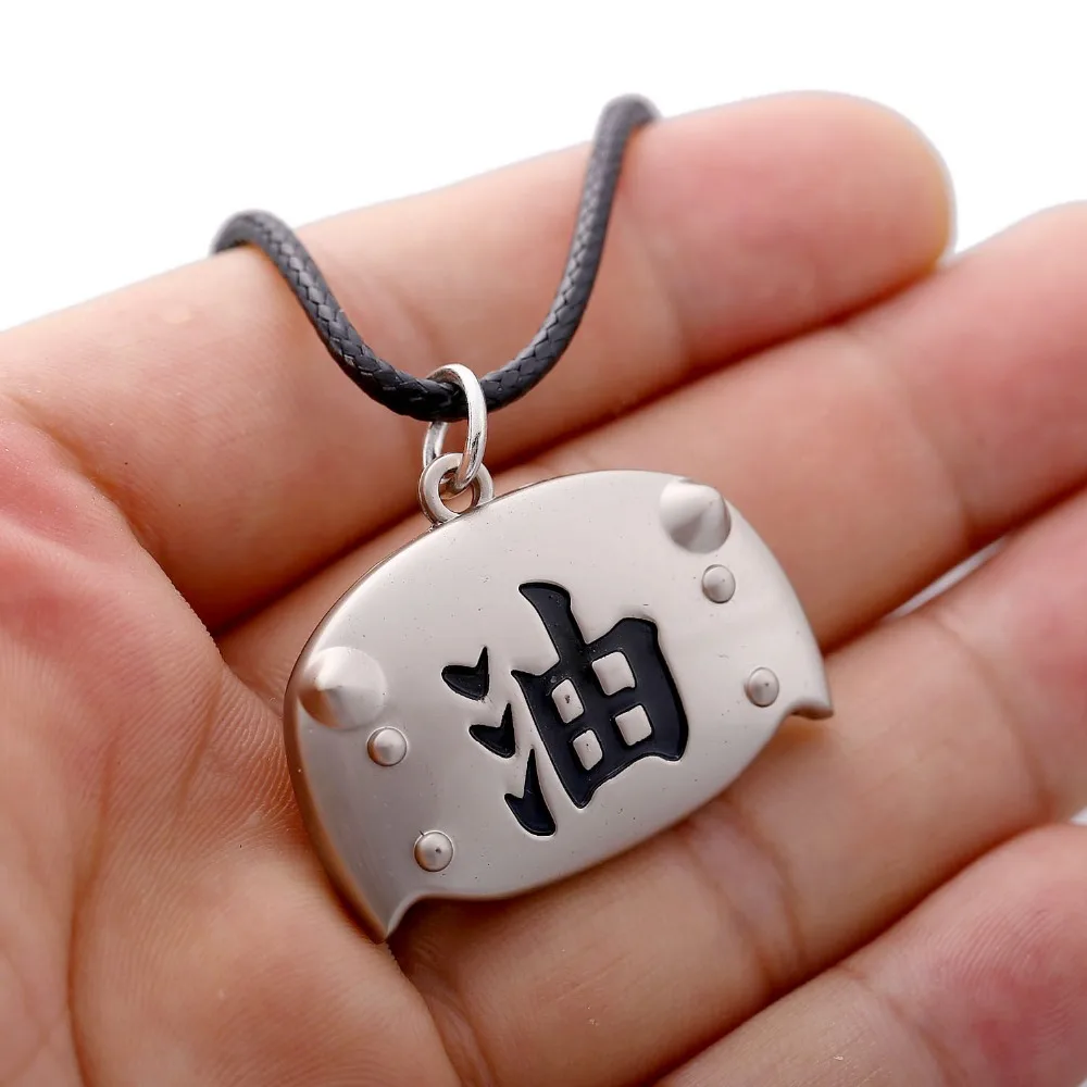 

Anime Naruto Jiraiya Necklace Ero-sennin GAMA SENNIN ABURA Charms Men Necklace Pendants Accessories Figure Toys Souvenirs Gift