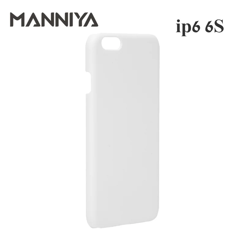 MANNIYA 3D сублимационные белые чехлы для iphone 6/6s Бесплатная доставка! 100 шт./лот |