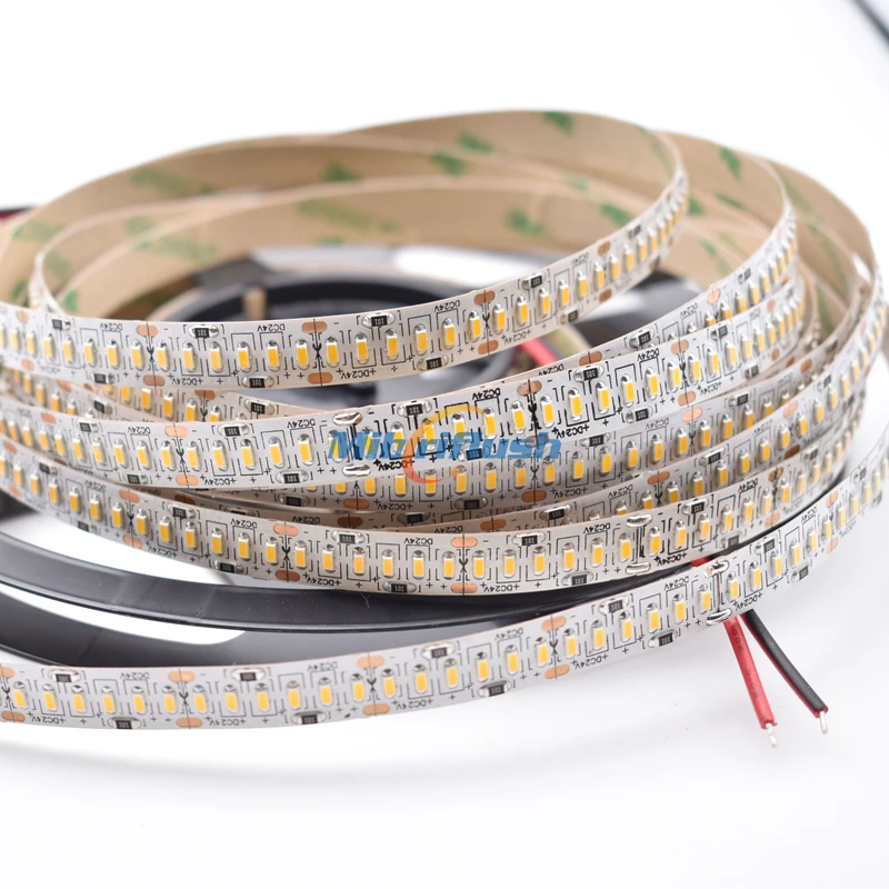 12-14 лм/светодиодный 24 в 3014 SMD Светодиодная лента 240 светодиодный s/M Вт/м IP20