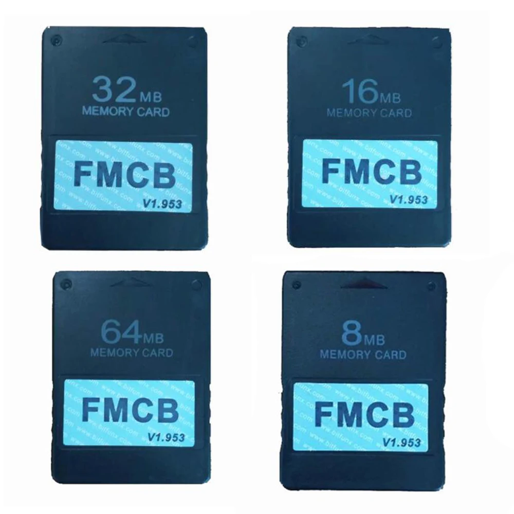 10X Free McBoot FMCB 1.953 for Sony Playstation2 PS2 8MB/16MB/32MB/64MB Memory Card Cards OPL MC Boot | Электроника