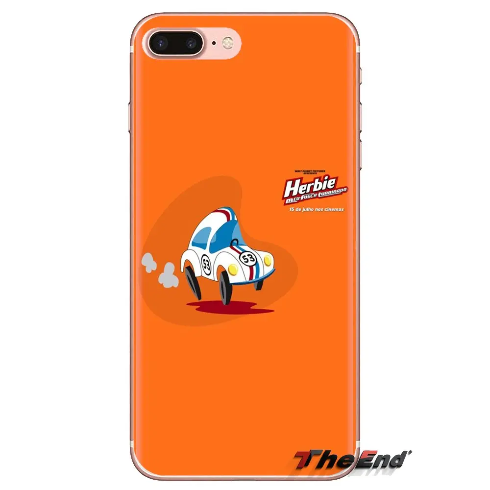 Herbie 53 VW жук Жук для iPod Touch Apple iPhone 4 4S 5 5S SE 5C 6 6S 7 8 X XR XS Plus MAX прозрачные мягкие чехлы |