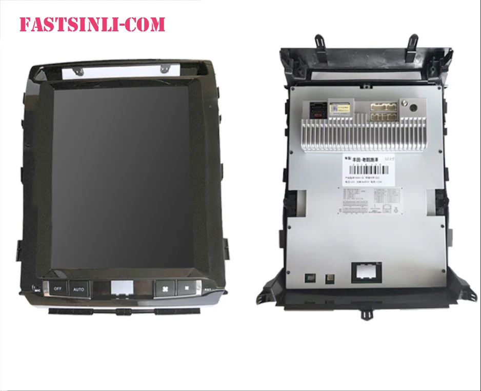 12 1 дюймовый Android автомобильный мультимедийный GPS радио для Toyota Land Cruiser 2007 2015