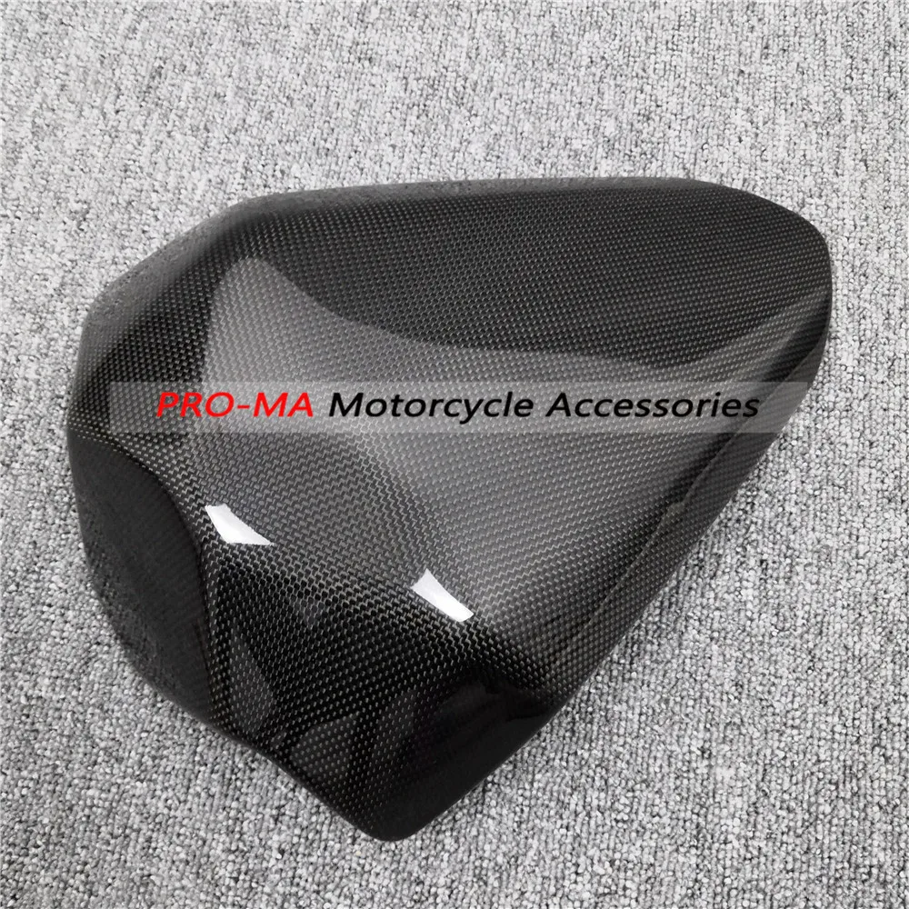 Чехол для мотоциклетного пассажирского сиденья из углеродного волокна Ducati V4 V4S