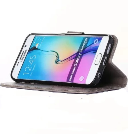 Чехол-книжка для Samsung Galaxy A3 A5 J3 J5 2016 S9 S8 PIus S7 S6 Edge S5 mini Grand Prime ретро - купить по