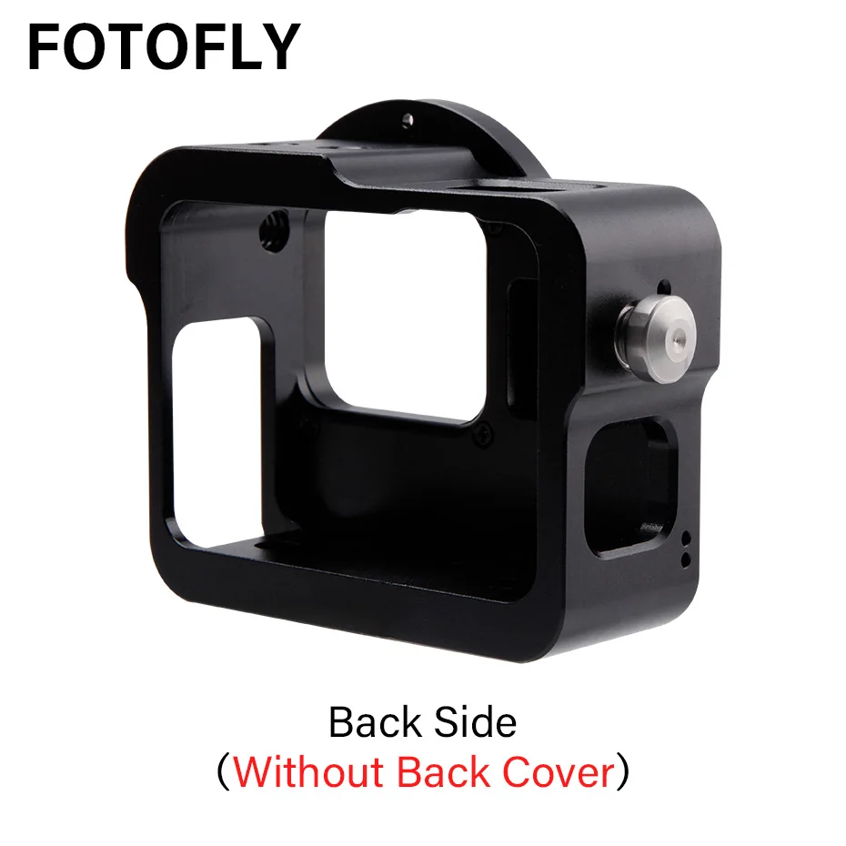 FOTOFLY для GoPro Hero 5 6 7 Алюминий сплава рама действие Камера Корпус чехол для Go Pro Hero5/6/7 Черный Спорт Камера аксессуары