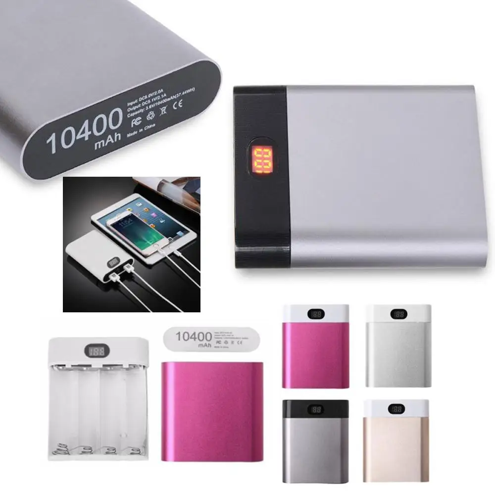 Cewaal power Bank чехол, зарядное устройство для мобильного телефона, планшета, 2.1A источник питания, 18650 аккумулятор, сделай сам, внешний аккумулятор, чехол, двойной USB комплект, высокое качество