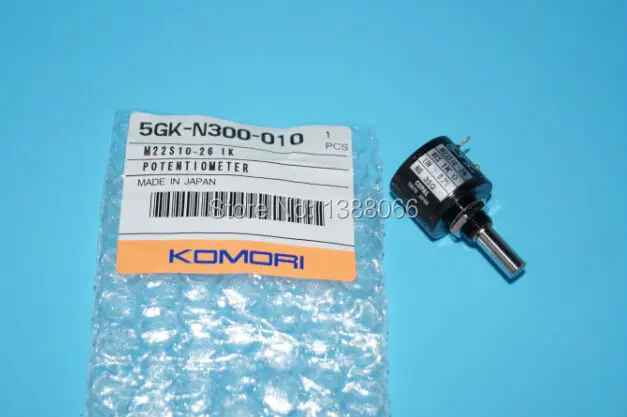 5GK-N300-010 потенциометр komori M22S10-26 оригинальные запчасти 1kΩ | Компьютеры и офис