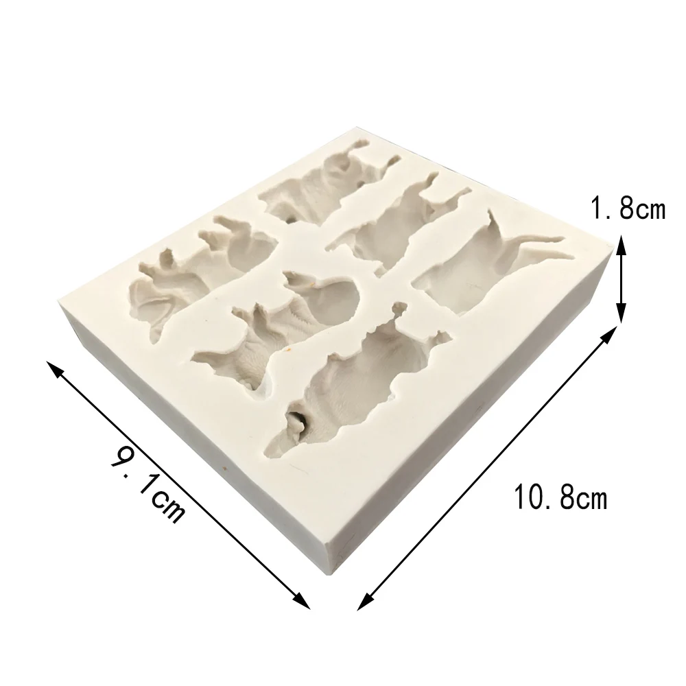 

1PC Many Kinds Of D Silicone mold fondant mold cake decorating tools chocolate mold K125