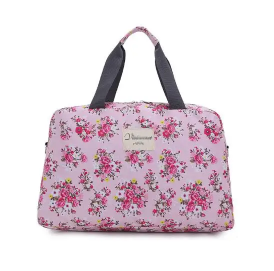 2018 Women's Travel Bag Luggage Handbag Floral Print Female Trip Tote Girl | Багаж и сумки