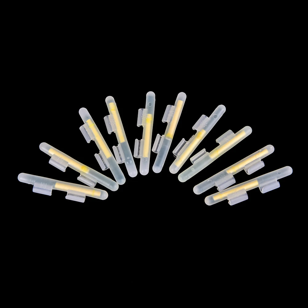 

20Pcs Fishing Light Night Float Rod Dark Glow Fluorescent Stick Luminous Squid Fish Lure Set