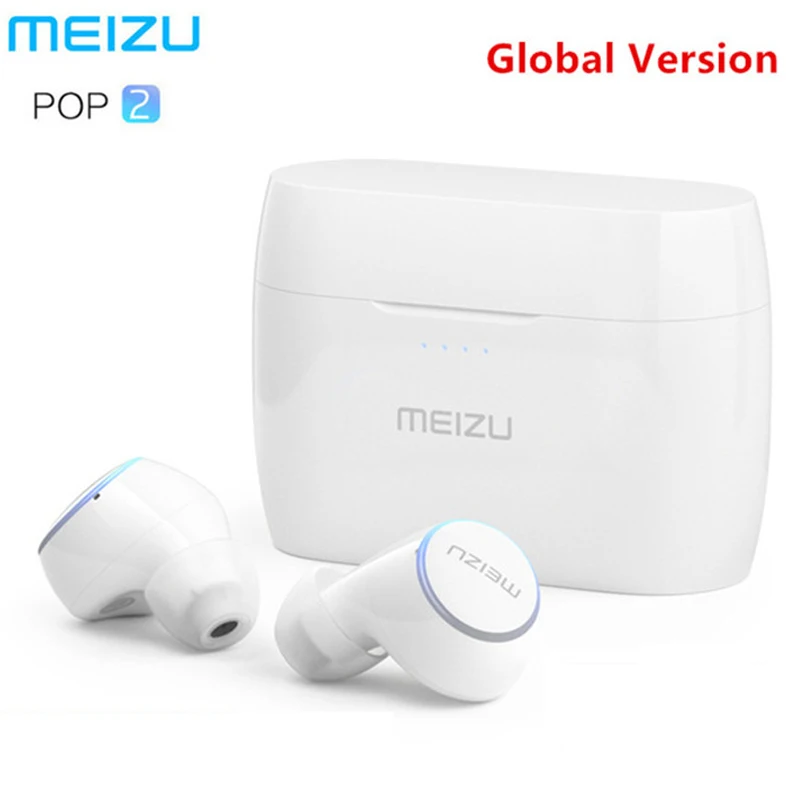 POP 2 Meizu POP 2 TWS 5,0, Bluetooth наушники, беспроводные наушники, обновленная Hi-Fi гарнитура, Auriculares Bluetooth Inalambrico для телефона - Цвет: POP 2