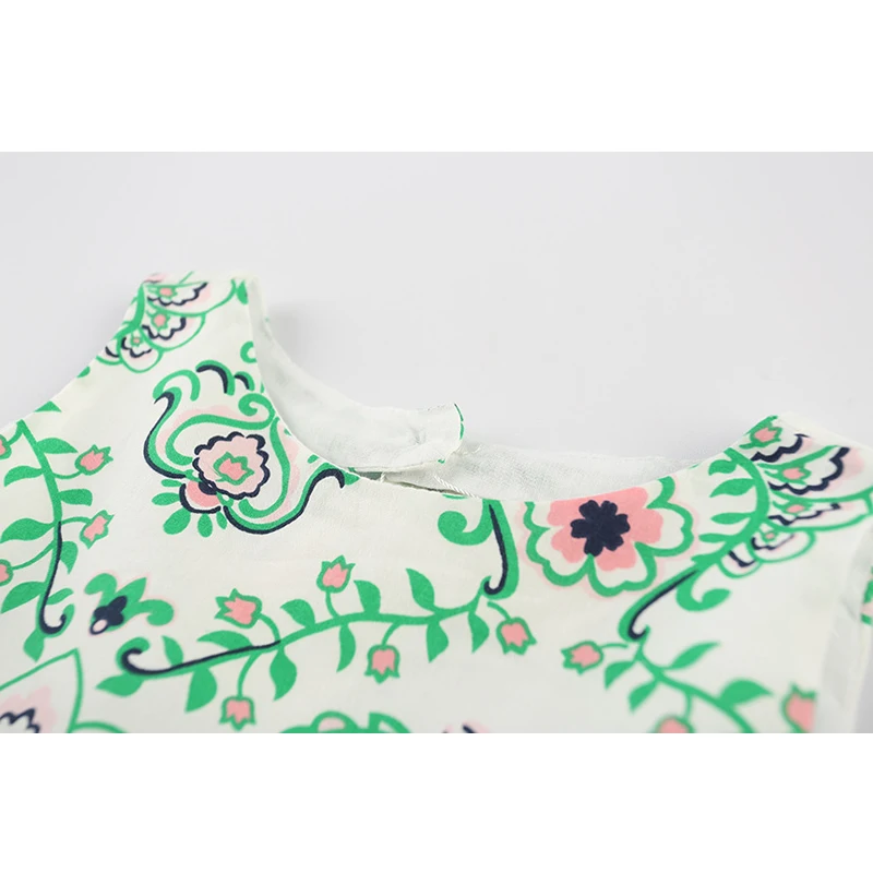 Girls Dresses 2019 Summer New Children's Wear Fashion Flower Halter Comfortable Sleeveless Vest Dress | Детская одежда и обувь